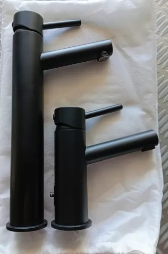 Robinet Lavabo Flash Noir